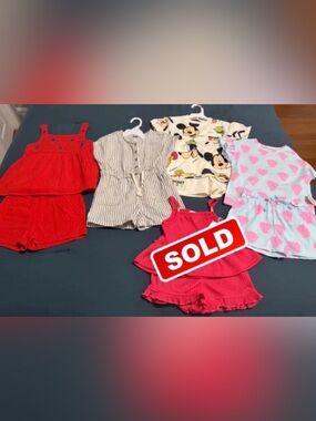 4 outfit sets, 3T some BNWT